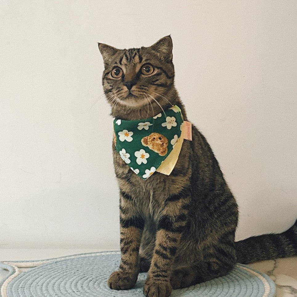 Bear Blossom Cat Bandana