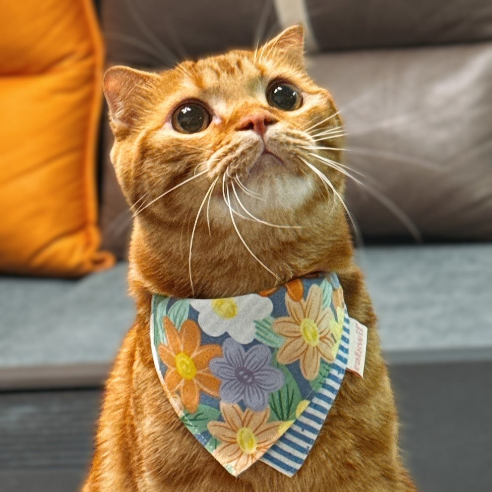 Floral Meadow Cat Bandana