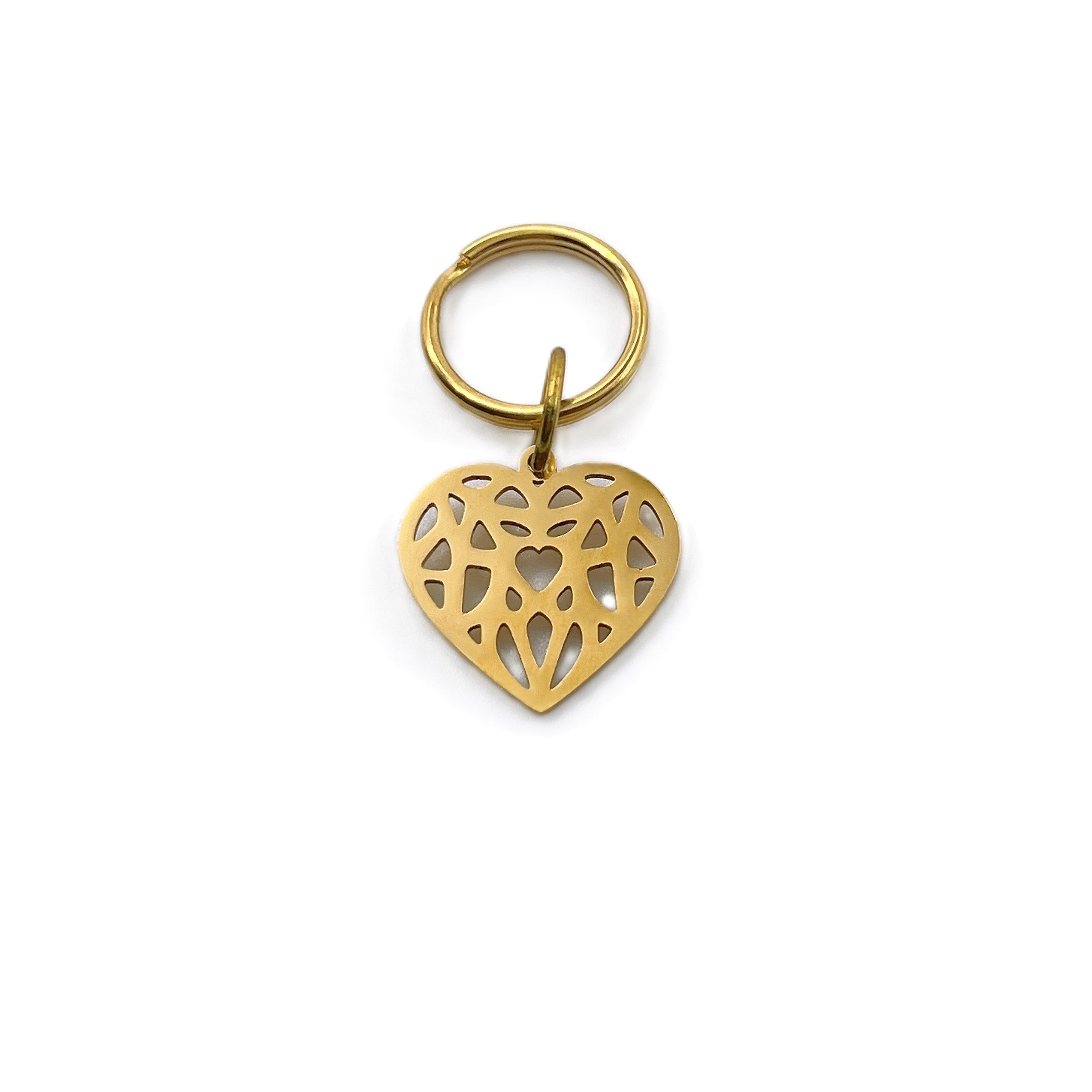 Heart Collar Charm